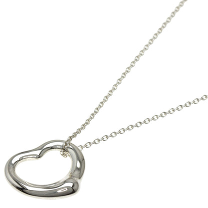 TIFFANY&Co.   Necklace Open heart Silver Ladies