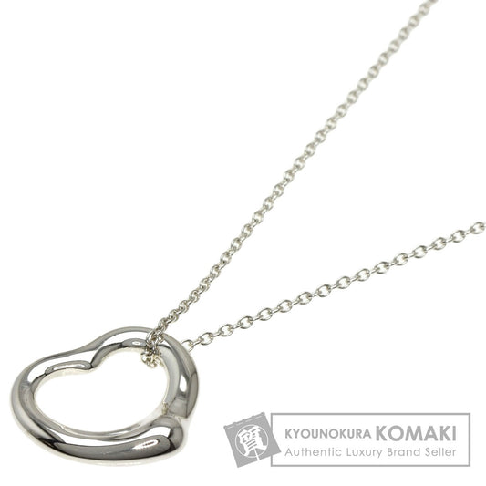 TIFFANY&Co.   Necklace Open heart Silver Ladies