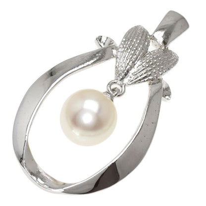 MIKIMOTO   Pendant Pearl Pearl Pendant Top Silver Ladies