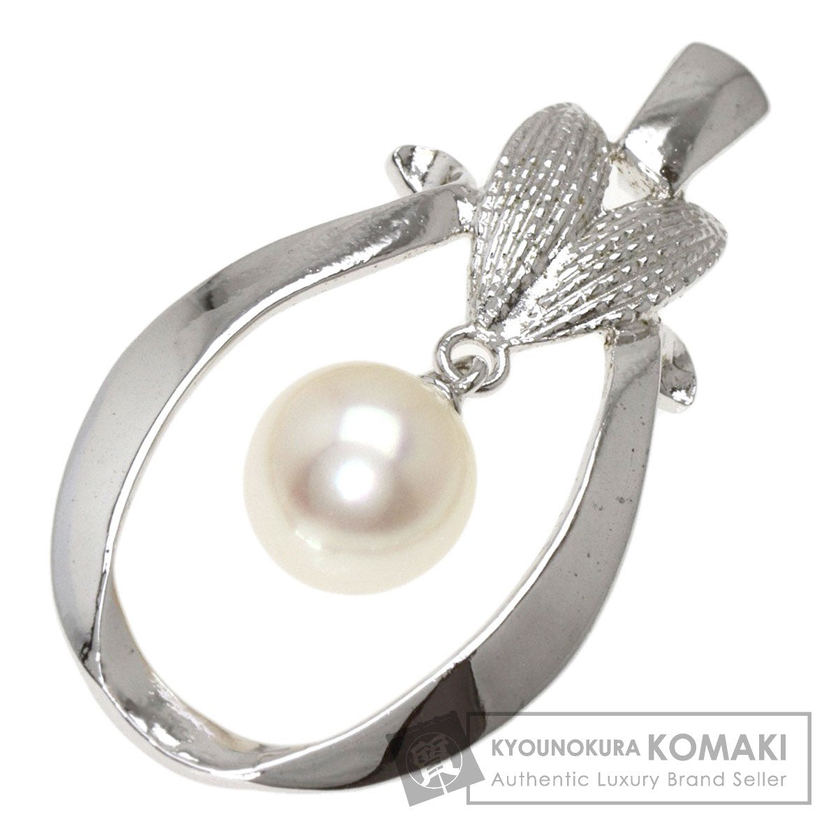 MIKIMOTO   Pendant Pearl Pearl Pendant Top Silver Ladies