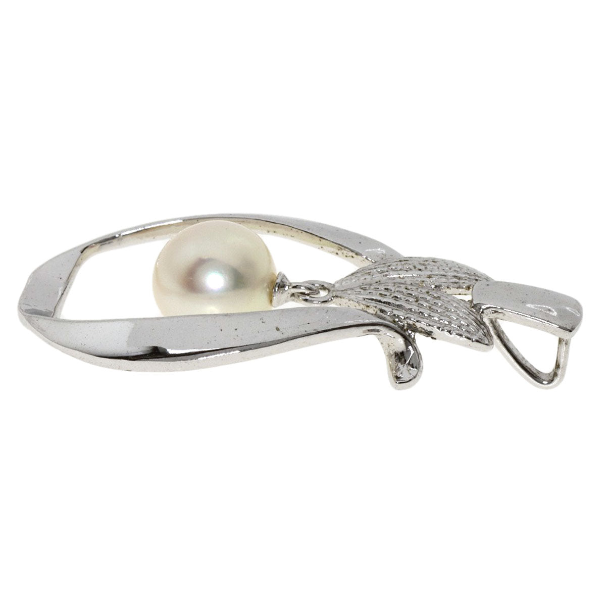 MIKIMOTO   Pendant Pearl Pearl Pendant Top Silver Ladies