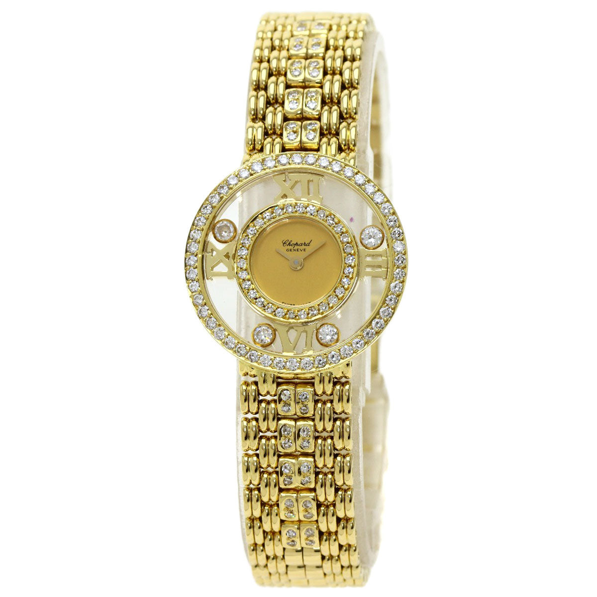 Chopard Happy diamond Watches 20/5664 K18 Yellow Gold/18K Yellow Gold Ladies