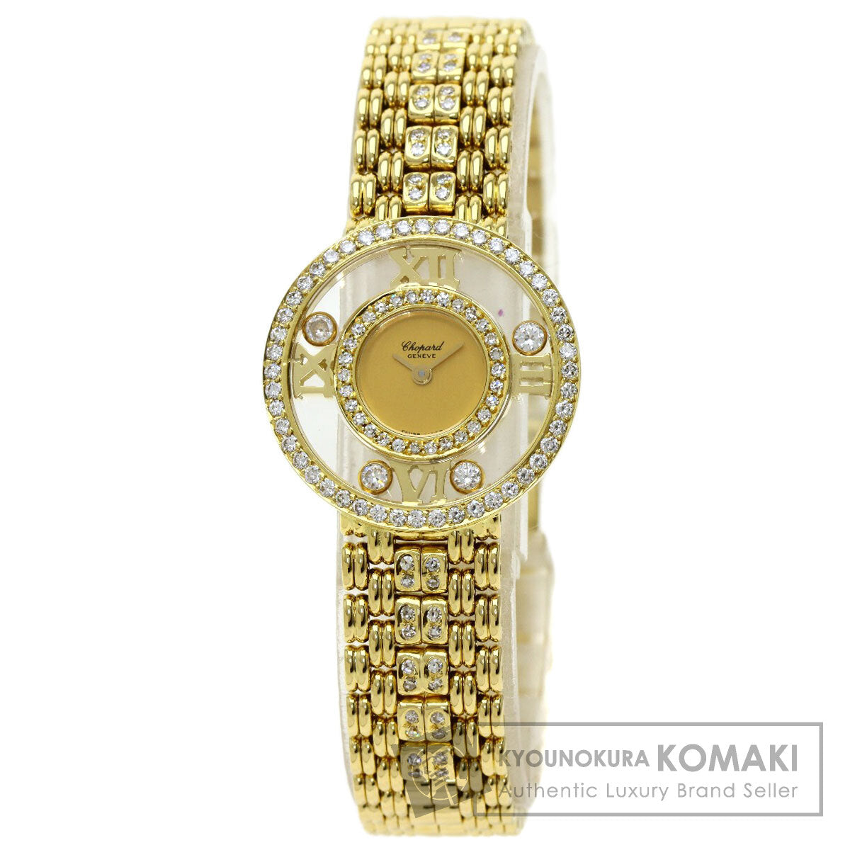 Chopard Happy diamond Watches 20/5664 K18 Yellow Gold/18K Yellow Gold Ladies