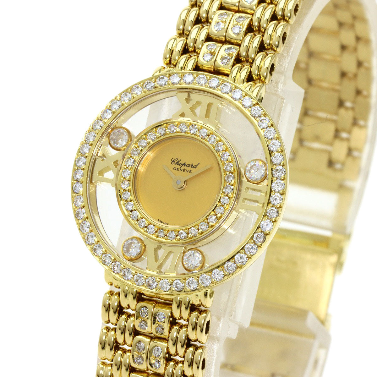 Chopard Happy diamond Watches 20/5664 K18 Yellow Gold/18K Yellow Gold Ladies