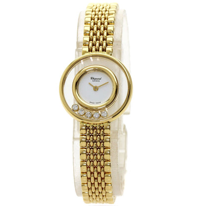 Chopard Happy diamond manufacturer overhauled Watches 20/6147 K18 Yellow Gold/18K Yellow Gold Ladies