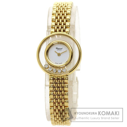 Chopard Happy diamond manufacturer overhauled Watches 20/6147 K18 Yellow Gold/18K Yellow Gold Ladies