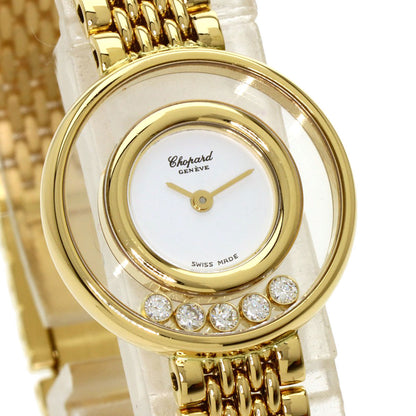 Chopard Happy diamond manufacturer overhauled Watches 20/6147 K18 Yellow Gold/18K Yellow Gold Ladies