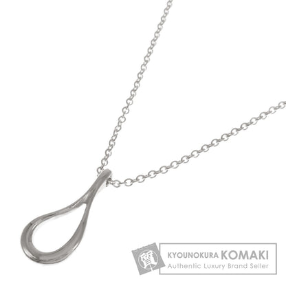 TIFFANY&Co.   Necklace open teardrop Silver Ladies