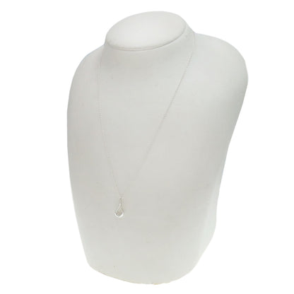 TIFFANY&Co.   Necklace open teardrop Silver Ladies