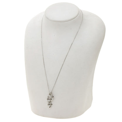 NINA RICCI   Necklace Diamond K18 White Gold Ladies