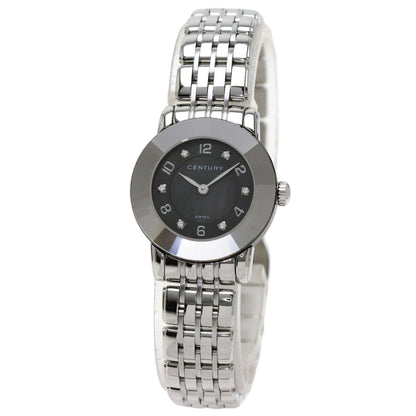 CENTURY Elegance Watches 648.7.S.N5B.12.SF Stainless Steel/Stainless Steel Ladies