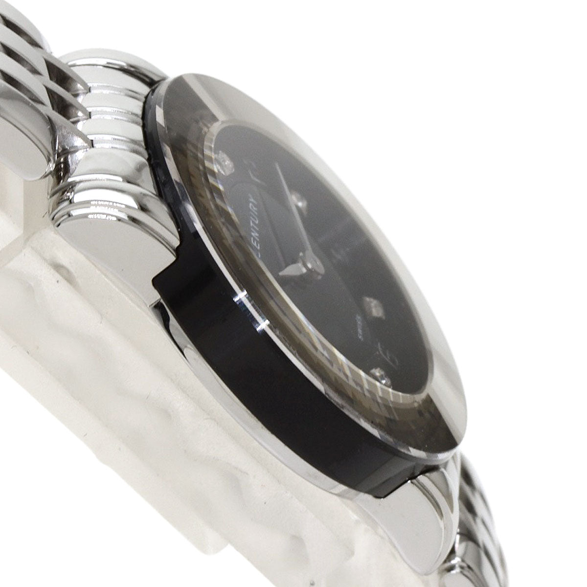 CENTURY Elegance Watches 648.7.S.N5B.12.SF Stainless Steel/Stainless Steel Ladies