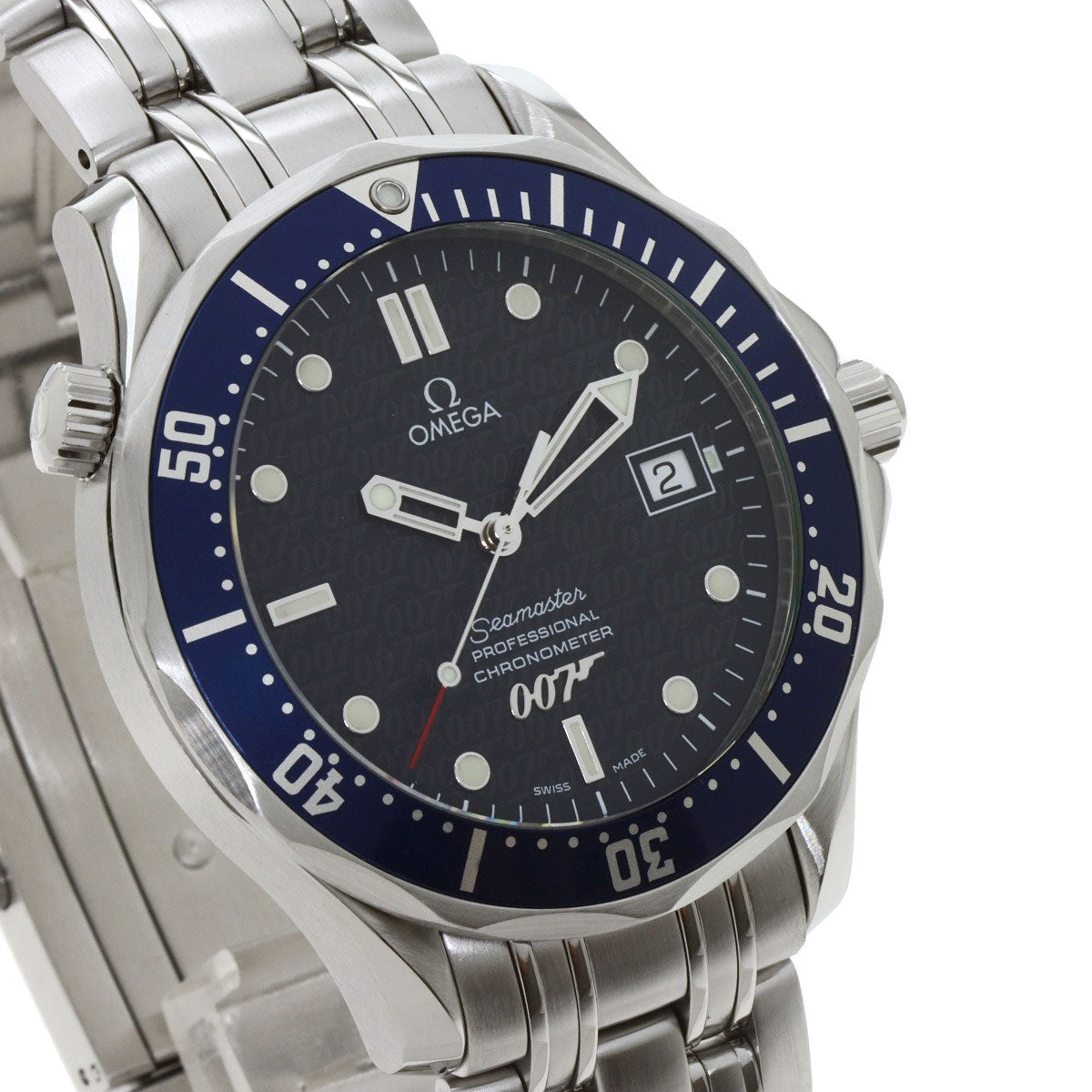 OMEGA Seamaster Professional 300 James Bond 007 40th Watches 2537.80 Stainless Steel/Stainless Steel mens