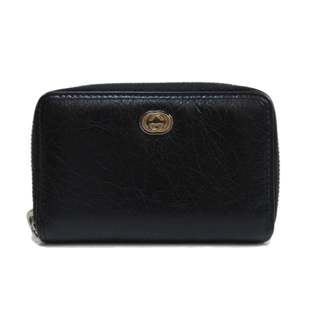 GUCCI  581530 coin purse Interlocking G Calf Ladies