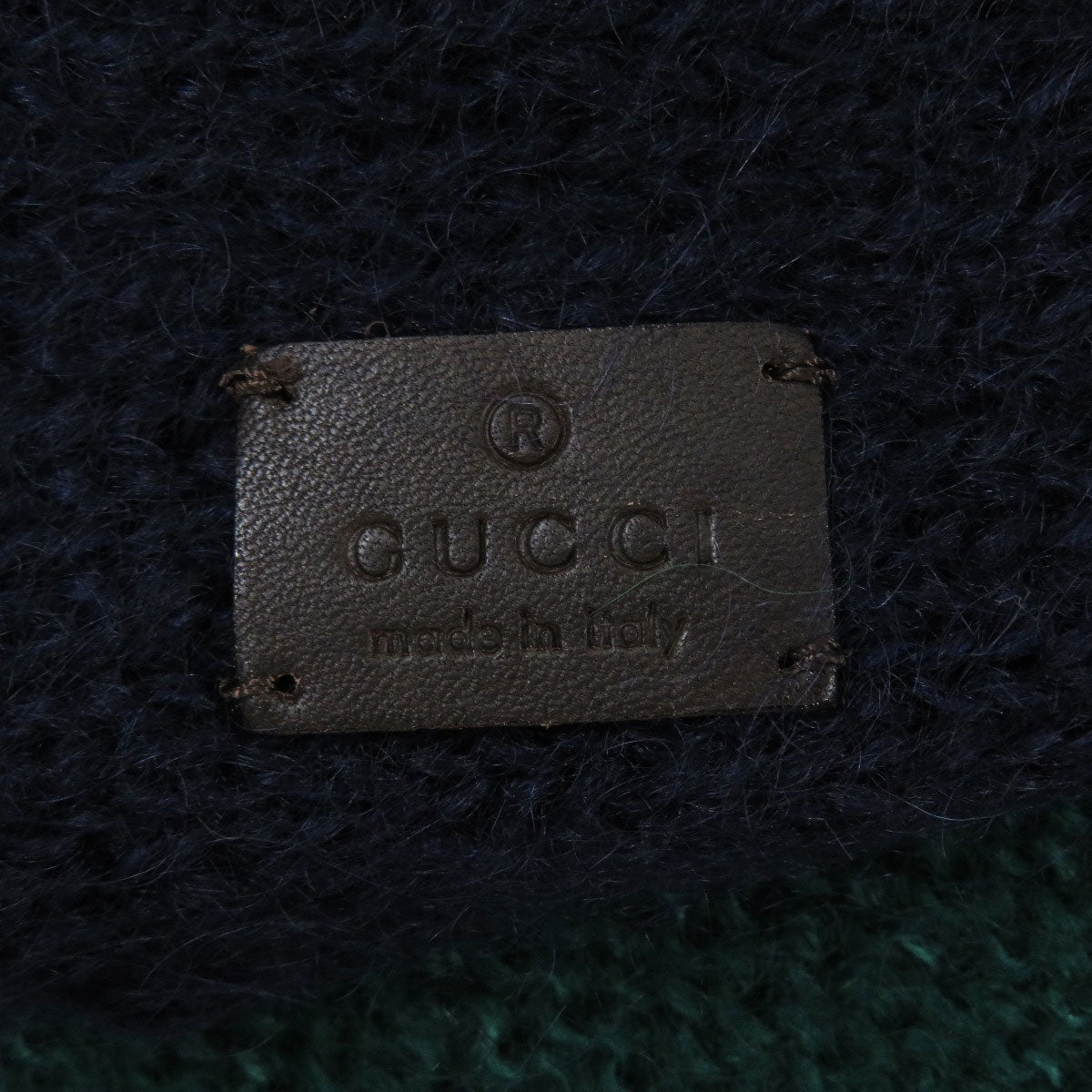 GUCCI 3 colors Scarf Moheya Silkunisex [Used]