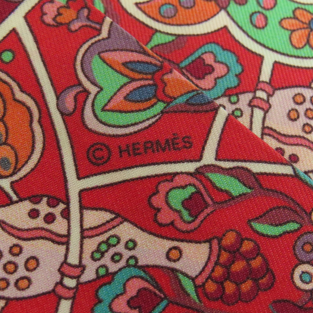 HERMES   Scarf Twilly Silk Ladies