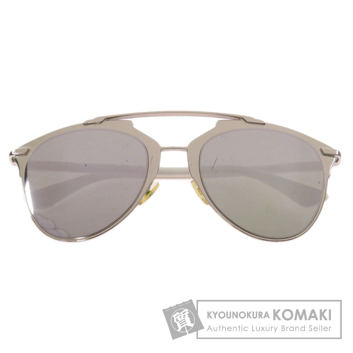 CHRISTIAN DIOR Simple design sunglasses Metal PlasticLadies [Used]