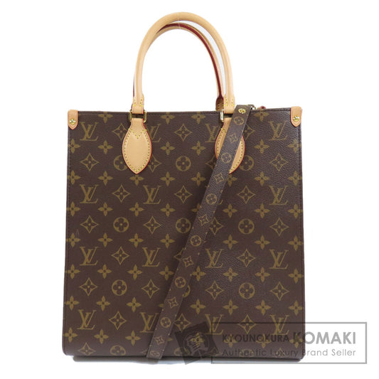 LOUIS VUITTON M45848 Sac PlatPM Monogram Tote Bag Monogram canvas Ladies [Used]