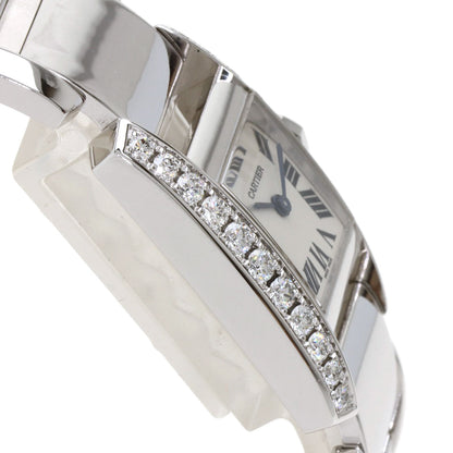 CARTIER Tankissim MM DiamondBezel Watches WE70039H K18 White Gold/K18 White Gold Ladies