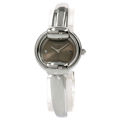 GUCCI GG dial Watches 1400L Stainless Steel/Stainless Steel Ladies