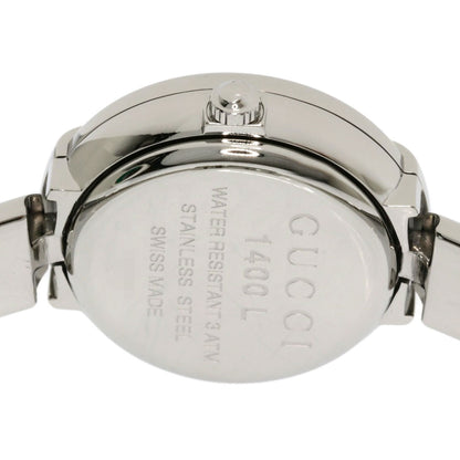 GUCCI GG dial Watches 1400L Stainless Steel/Stainless Steel Ladies