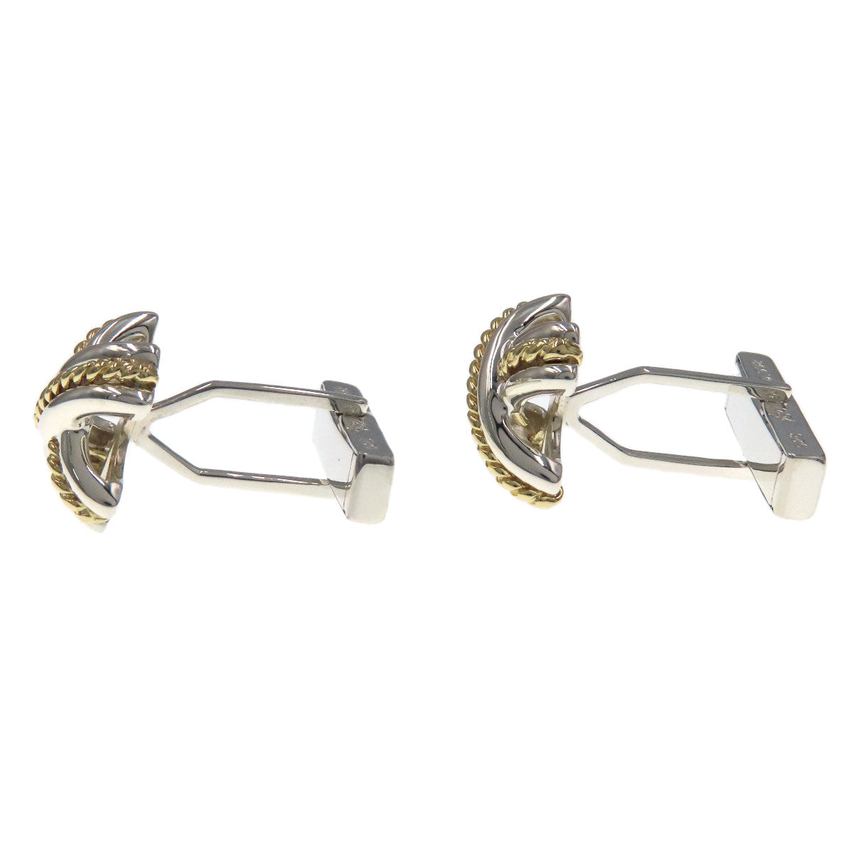 TIFFANY&Co.   cuffs Signature Silver 18K Yellow GoldLadies