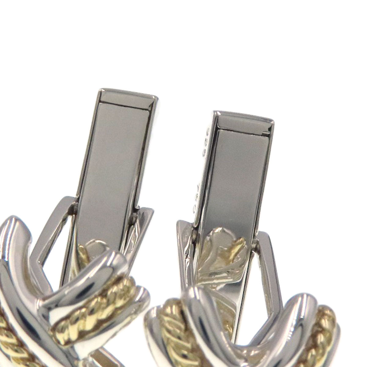 TIFFANY&Co.   cuffs Signature Silver 18K Yellow GoldLadies