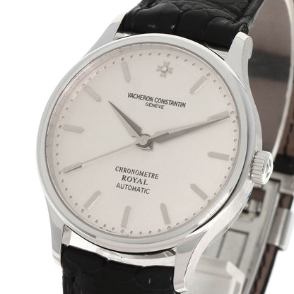 VACHERON CONSTANTIN Chronometer Royale Watches 47021/000G-8653 K18 White Gold/Leather mens