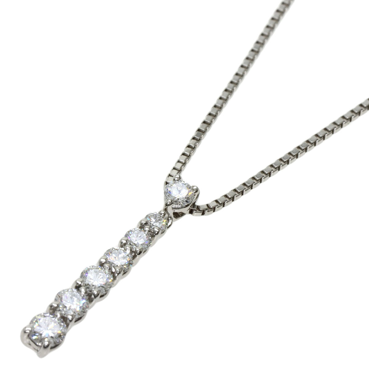 MONNICKENDAM   Necklace Diamond Platinum PT900 PT850Ladies