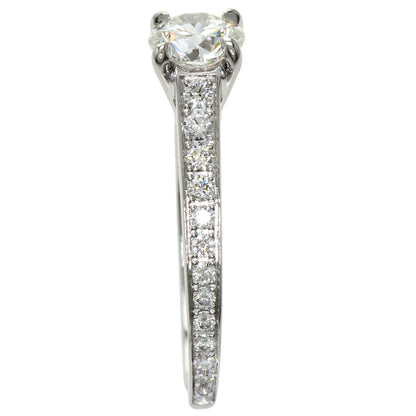 GRAFF   Ring Frame Round Diamond Platinum PT950 Ladies