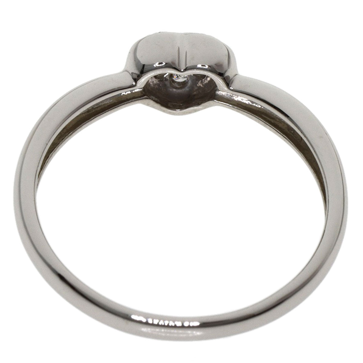 VANDOME   Ring Heart Diamond Platinum PT900 Ladies