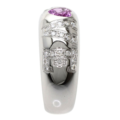 Chopard   Ring Heart Love Pink Sapphire Diamond K18 White Gold Ladies