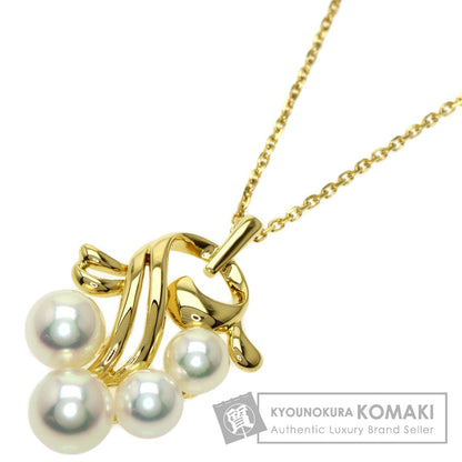 MIKIMOTO   Necklace Pearl Pearl K18 Yellow Gold Ladies