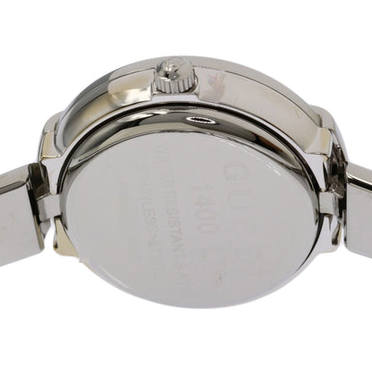 GUCCI Round face Watches 1400L Stainless Steel/Stainless Steel Ladies