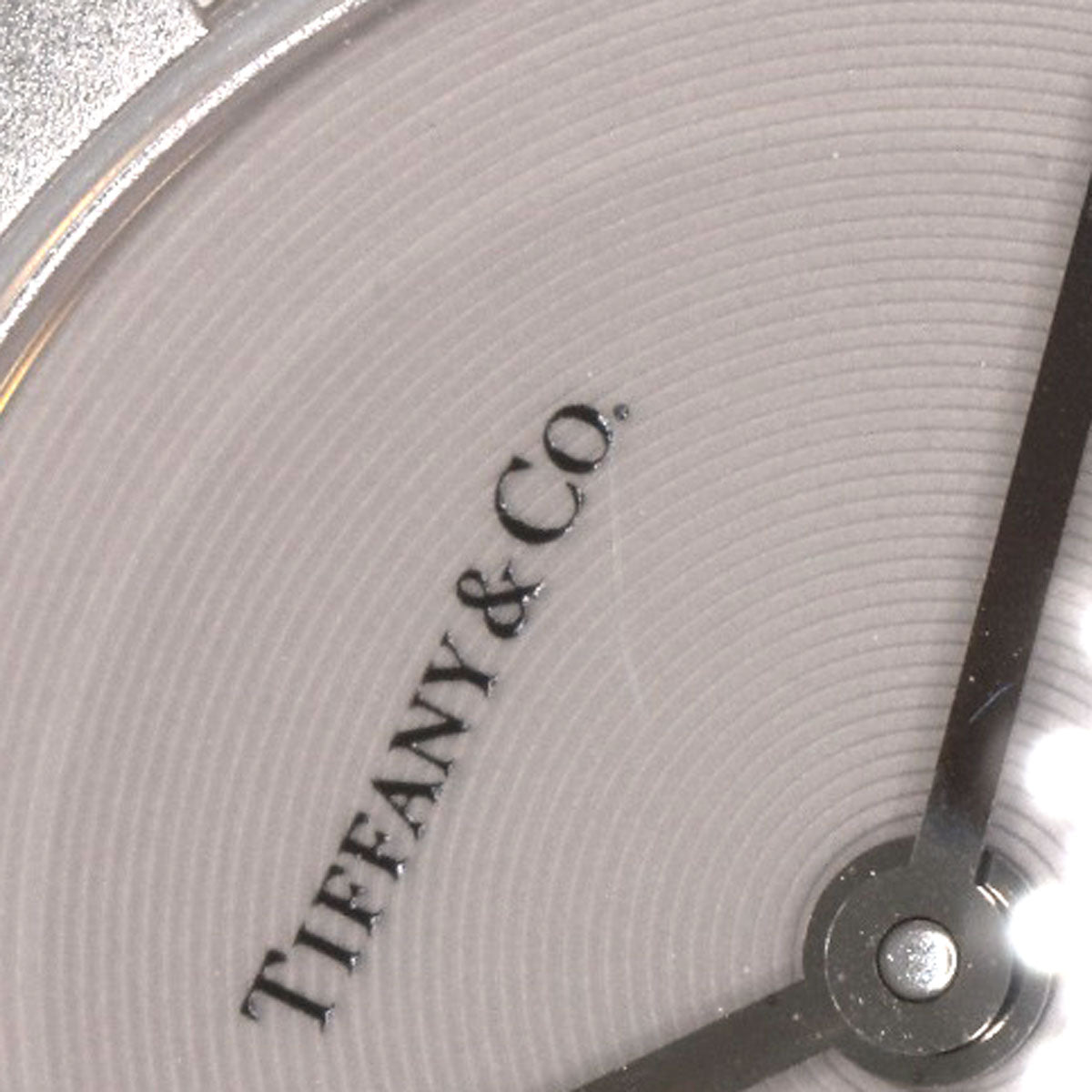 TIFFANY&Co. Atlas Dome Watches  Silver/Leather Ladies