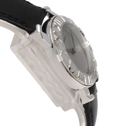 TIFFANY&Co. Atlas Dome Watches  Silver/Leather Ladies