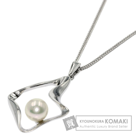 MIKIMOTO   Necklace Pearl Pearl Silver Ladies