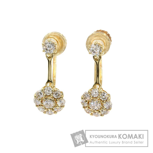 Ponte Vecchio   Earring Diamond K18 Yellow Gold Ladies