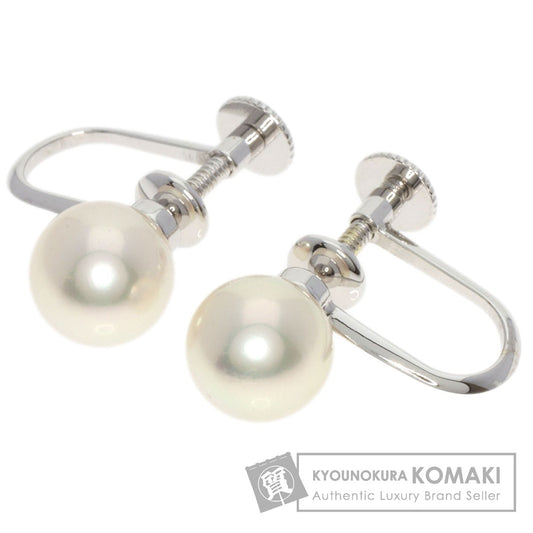 POLA   Earring Akoya pearl Pearl K14 White Gold Ladies