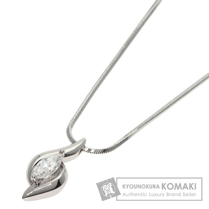 POLA   Necklace marquise cut diamond Platinum PT900 PT850Ladies