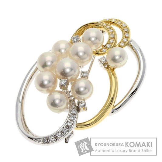 TASAKI   Brooch Akoya pearl Pearl K18 Yellow Gold K14WGLadies