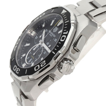 TAG HEUER Aqua Racer Chronograph Watches CAY111A Stainless Steel/Stainless Steel mens