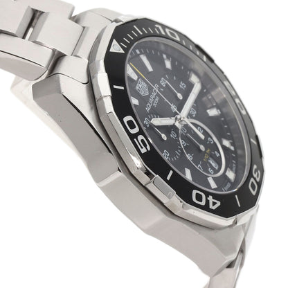 TAG HEUER Aqua Racer Chronograph Watches CAY111A Stainless Steel/Stainless Steel mens