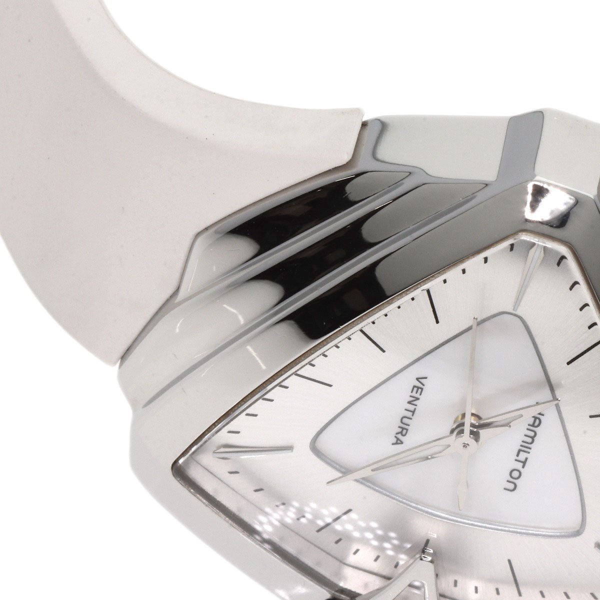 HAMILTON Ventura Watches H24251391 Stainless Steel/Rubber Ladies