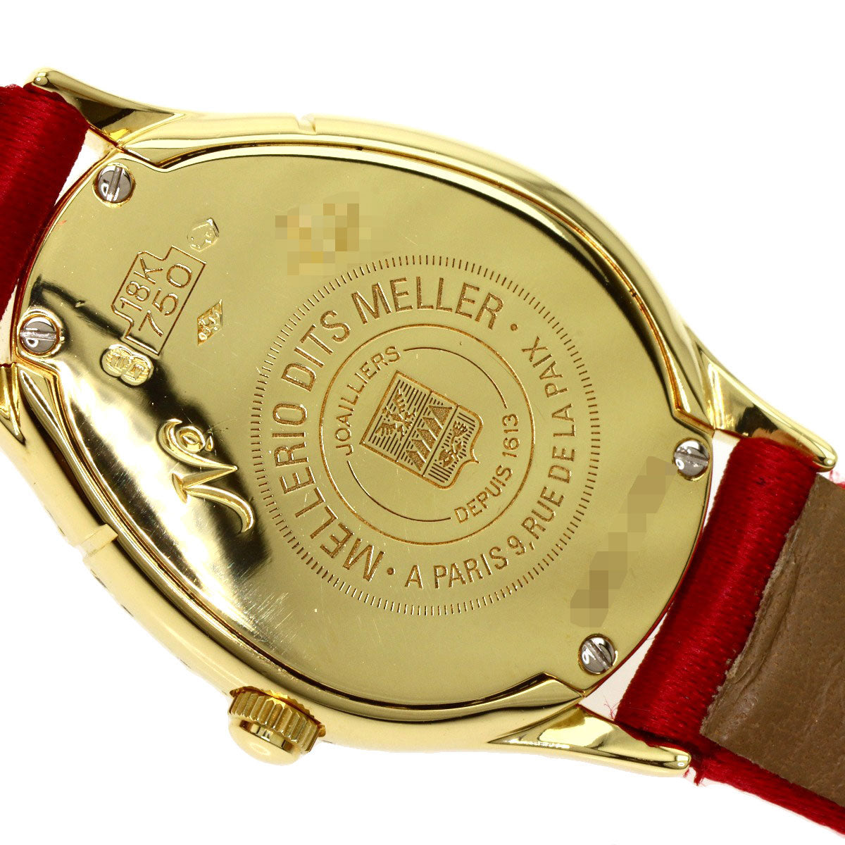 MELLERIO dits MELLER Mini Ranuf Aiko's Birthday Commemorative Limited to 30 Watches  K18 Yellow Gold/Satin Ladies