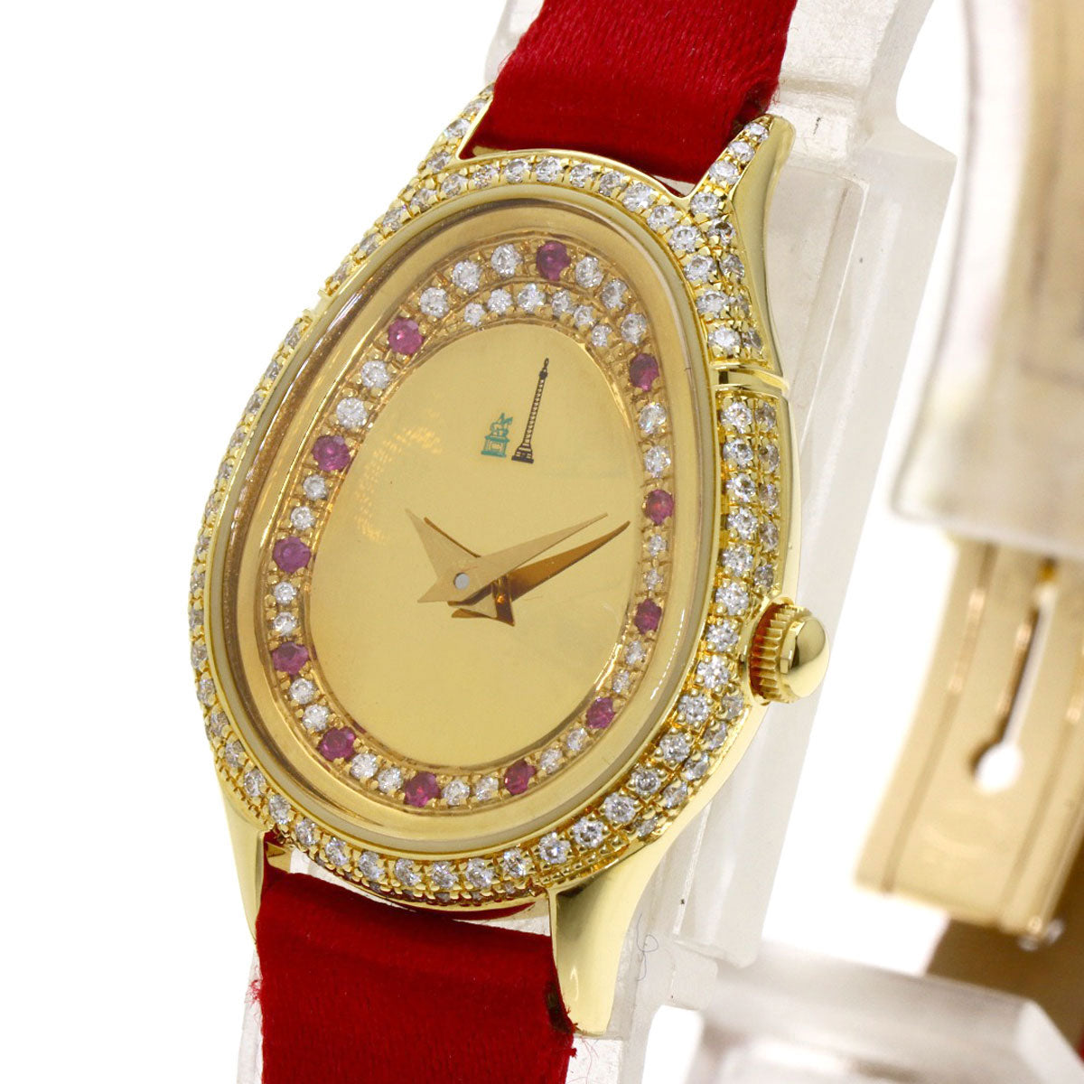 MELLERIO dits MELLER Mini Ranuf Aiko's Birthday Commemorative Limited to 30 Watches  K18 Yellow Gold/Satin Ladies