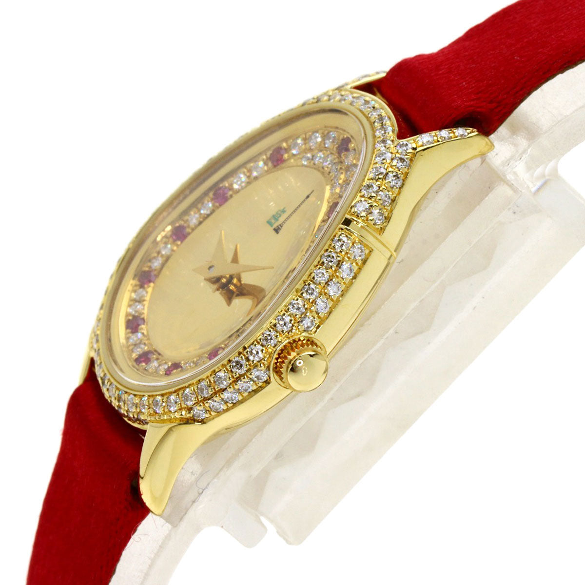 MELLERIO dits MELLER Mini Ranuf Aiko's Birthday Commemorative Limited to 30 Watches  K18 Yellow Gold/Satin Ladies