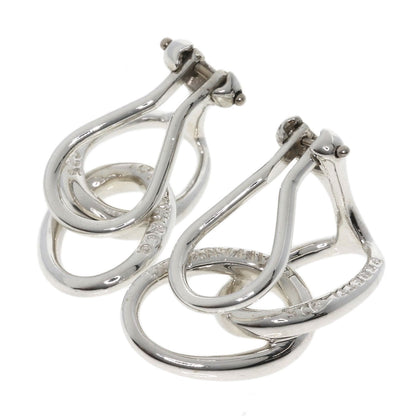 TIFFANY&Co.   Earring Double loop Silver Ladies