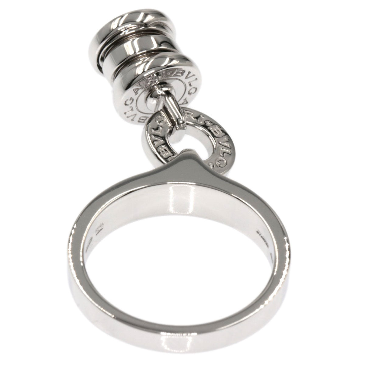 BVLGARI   Ring Element Diamond K18 White Gold Ladies