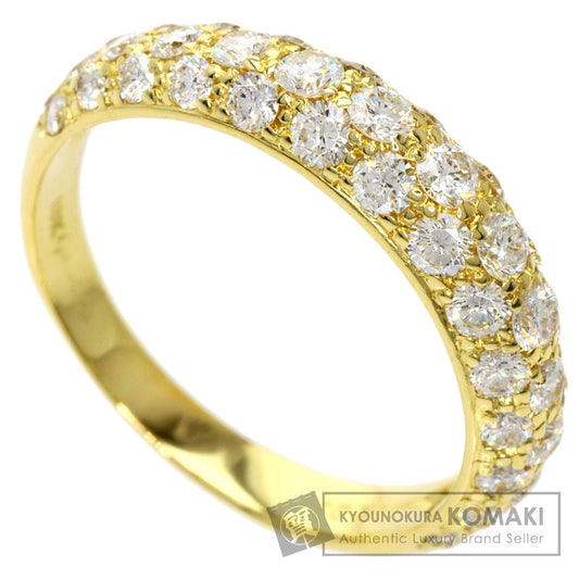 Gimel   Ring Diamond K18 Yellow Gold Ladies